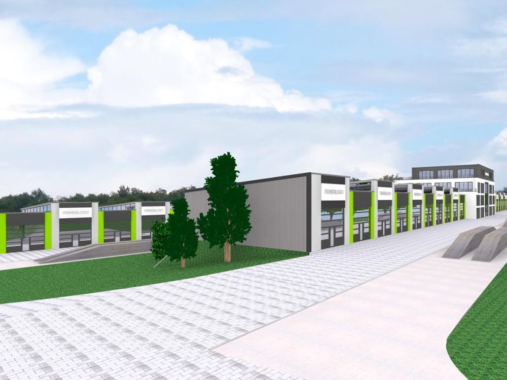 Ladenbaukonzept für den Industriepark Tauberbischofsheim