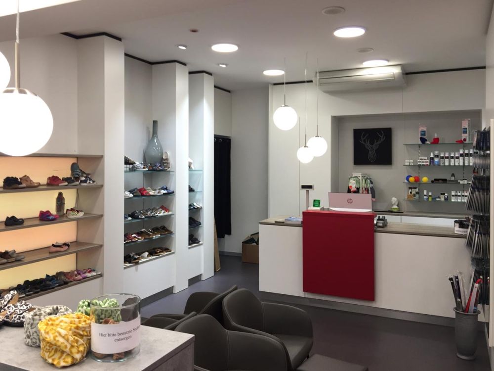 Die Kassentheke in unserem Store-Design