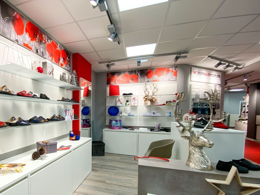 Perfekter Ladenbau in der Orthopädischen Schuhversorgung