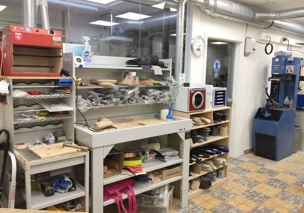 Die Schuh- und Einlegesohlenwerkstatt