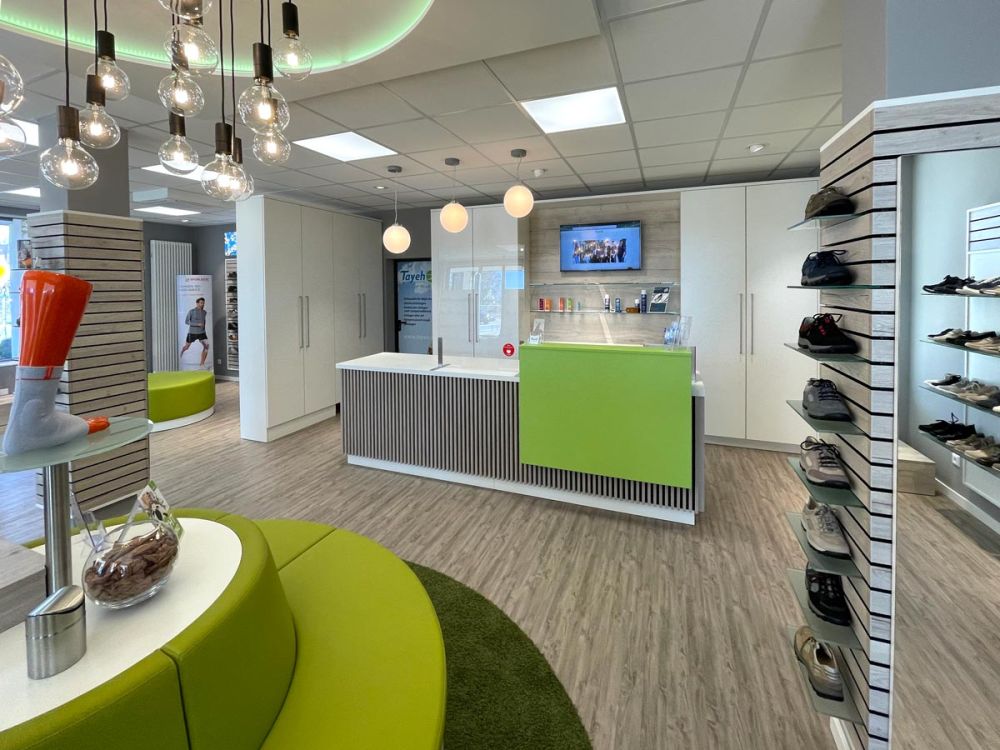 Orthopädieschuhtechnik-Geschäftsdesign