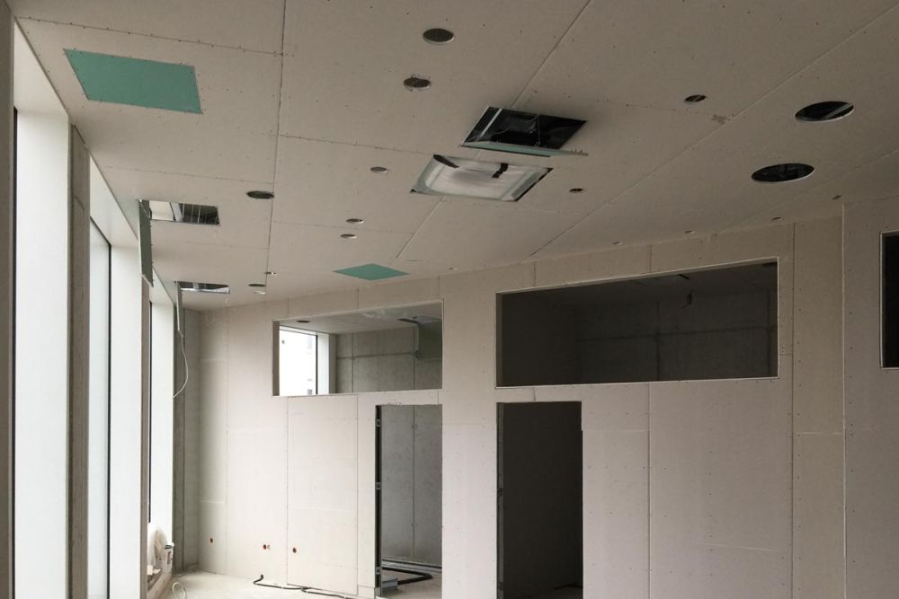 Der Ladenbausbau in der Bauphase