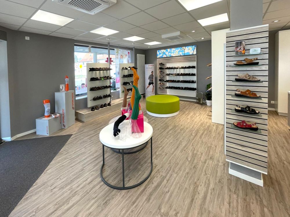 Orthopädieschuhtechnik-Geschäftsdesign mit fachkundiger Gestaltung